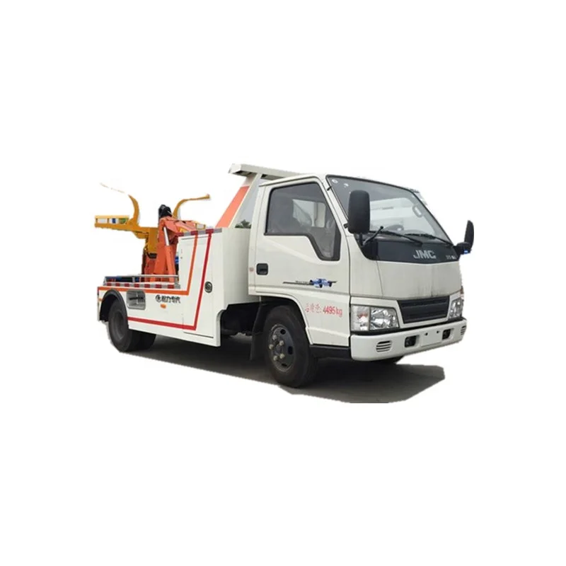 
LHD or RHD high way accident small 4x2 3tons tow broekn cars rescue rollback wrecker towing truck sales 