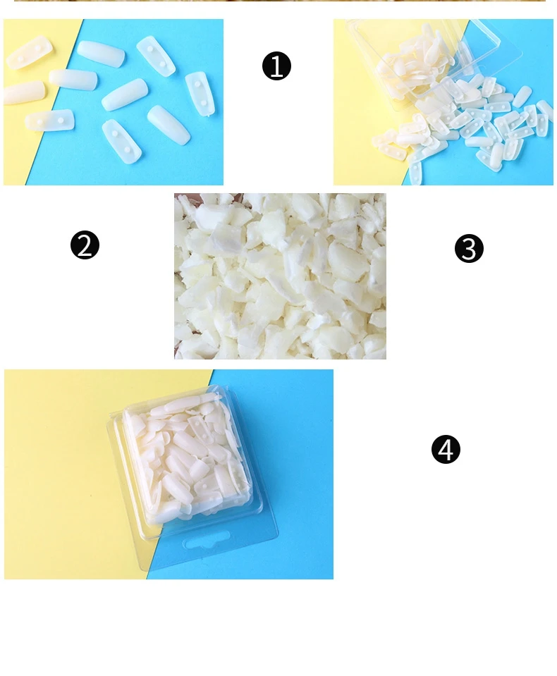 100 tips Natural Replaceable Nail Tips for Nail Art Uv gel polish Color Display Chart Practice Shelf Tips Holder