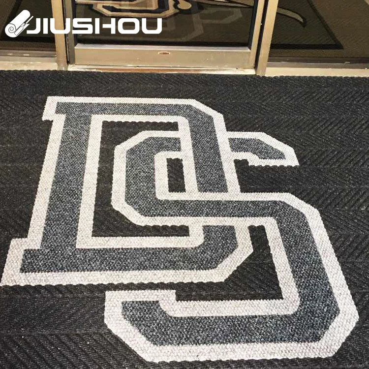 
Recessed color change disinfectant entrance logo floor mat for trade show advertisement 