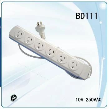 4 розетки доска расширение мощности, saa, Power Strip сетевой фильтр
