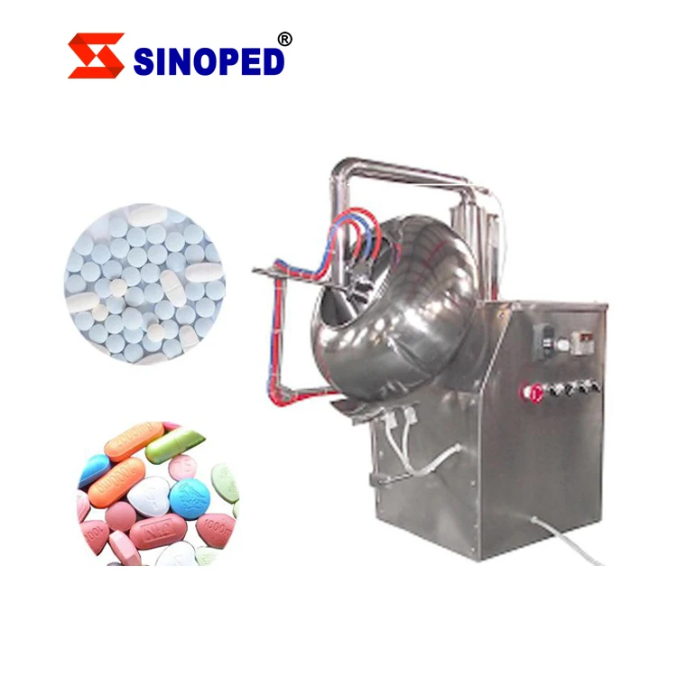 Mini automatic tablet sugar film coating machine supplier from China
