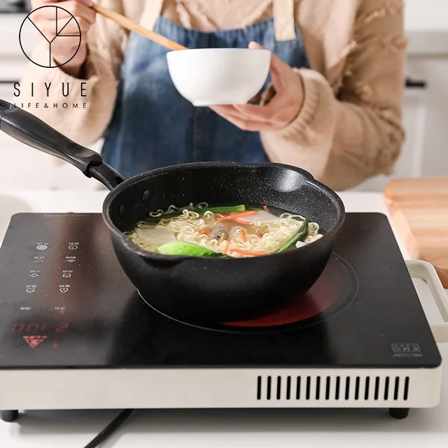 Aluminum Alloy  No-Stick Pan  Fryer Pan  Easy Wash Home Fryer Pan Cookware Sets 2018