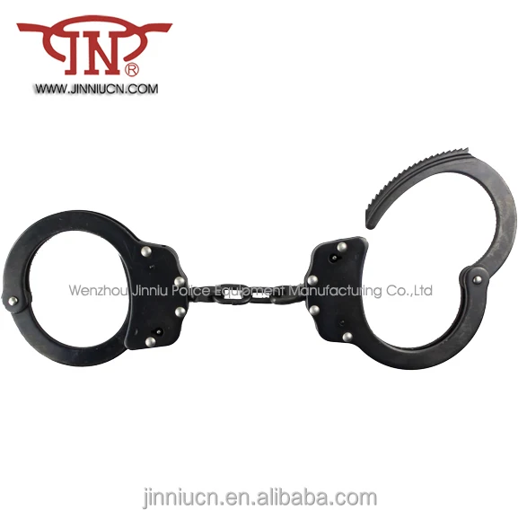 Наручники для полиции высокого качества/наручники черного цвета в стиле милитари/наручники на цепочке