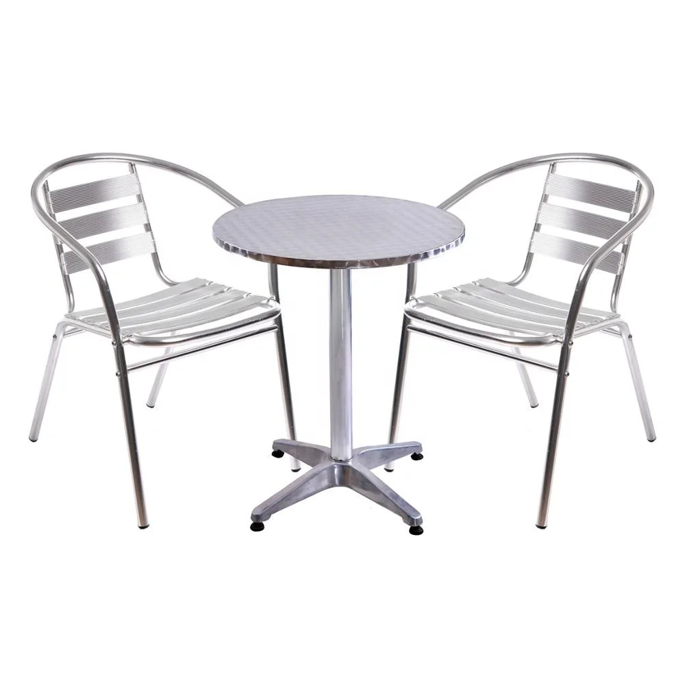 Outdoor Leisure Furniture Set Aluminium Bar Table