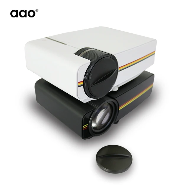 rohs mini led projector with lowest price YG410 smart mini projector of AAO YG series items