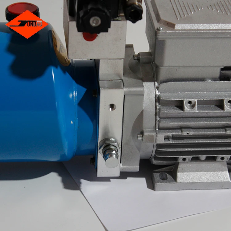 24v portable hydraulic power pack double acting hydraulic power unit
