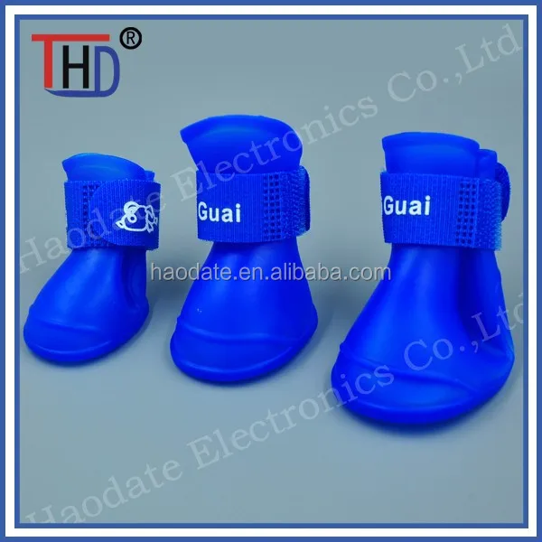 Outdoor Waterproof rubber pet shoes