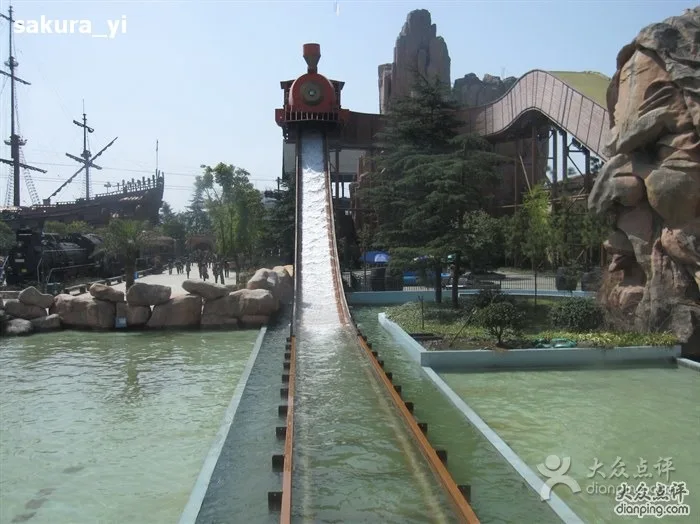China manufacture products amusement park rides large flume ride water park roller coaster