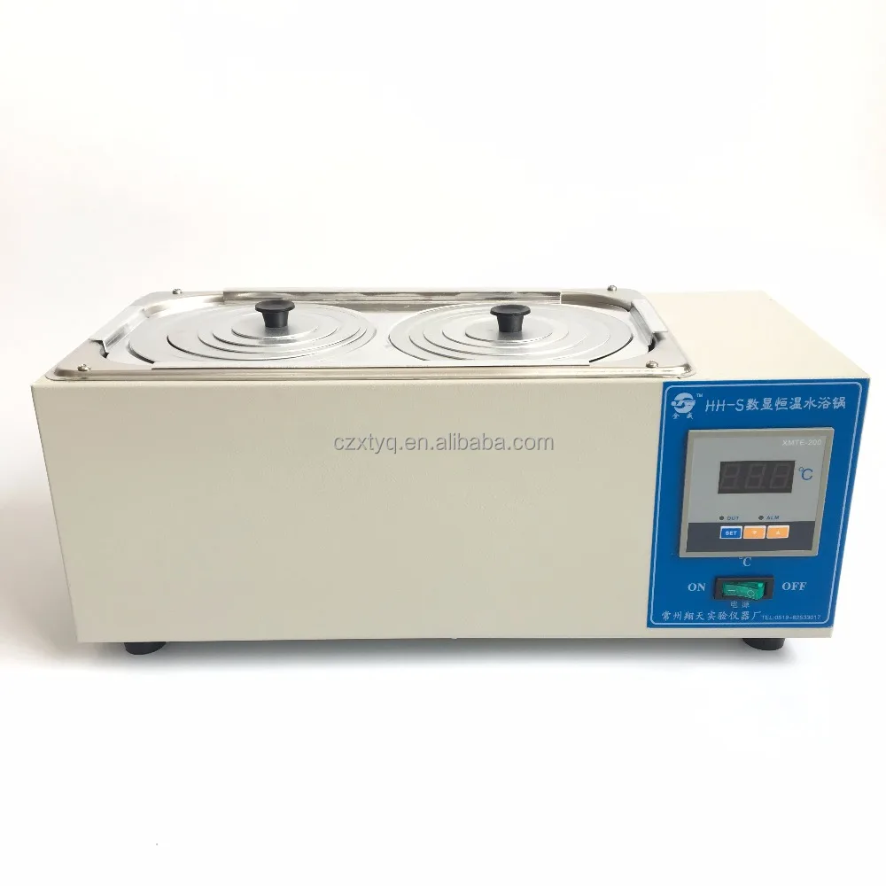 HH-2 цифровый lab 2 отверстия водяная баня