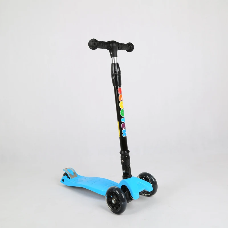 
Aluminum + Nylon+PP Material PU Wheel customized color three wheels kick scooter for outdoor toys 