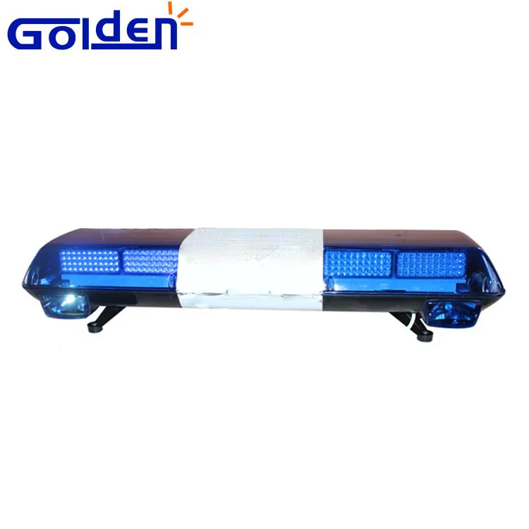 Blue rooftop mount 1200mm OEM security car ambulance bus roof lights and siren
