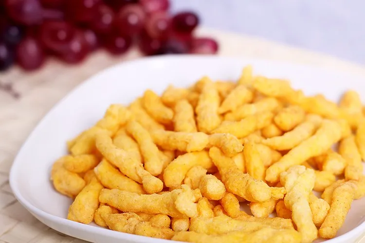 nacho cheese flavored cheetos machine production line