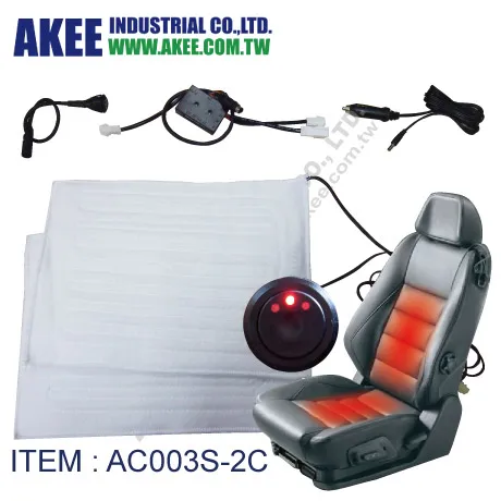 Auto parts heating pads for universal car seat heat up system air pressure massage with auto car massage performance parts in TW