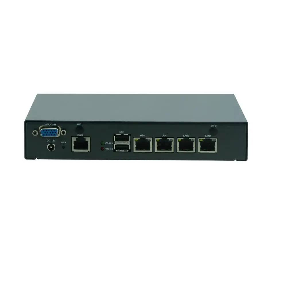 Desktop Mini Network Appliance with Intel Celeron J1900/J1800, 8GB RAM, 4lan pfsense, 1x Mini-PCIe