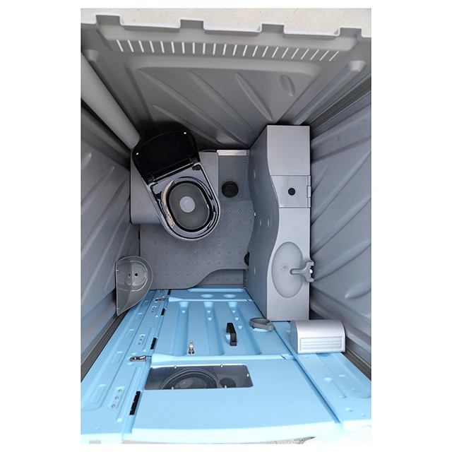 290 Litres Waste Tank HDPE Plastic Polyportables Bathroom For Outdoor Event toilette mobile portable toilet