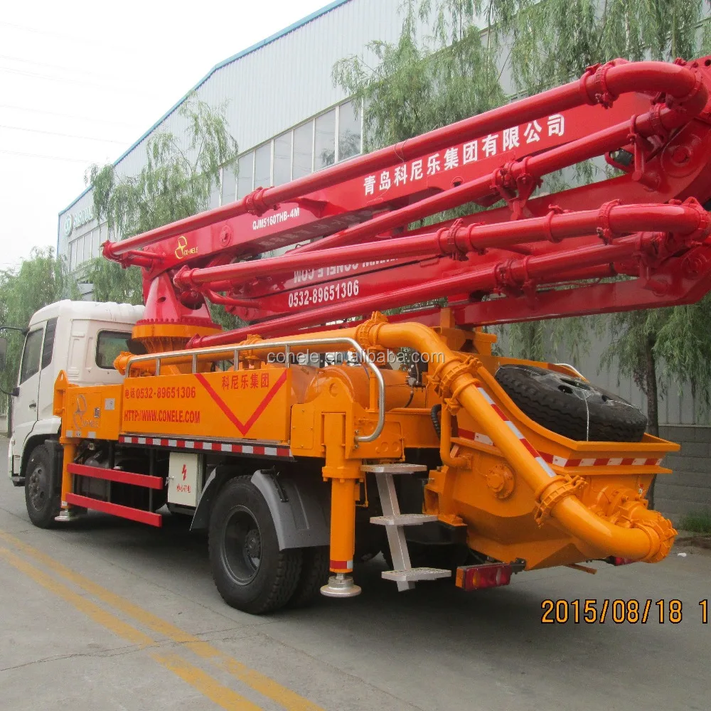 
27m Concrete Boom Pump Truck Series with Dongfeng Shenyu Chassis from China 