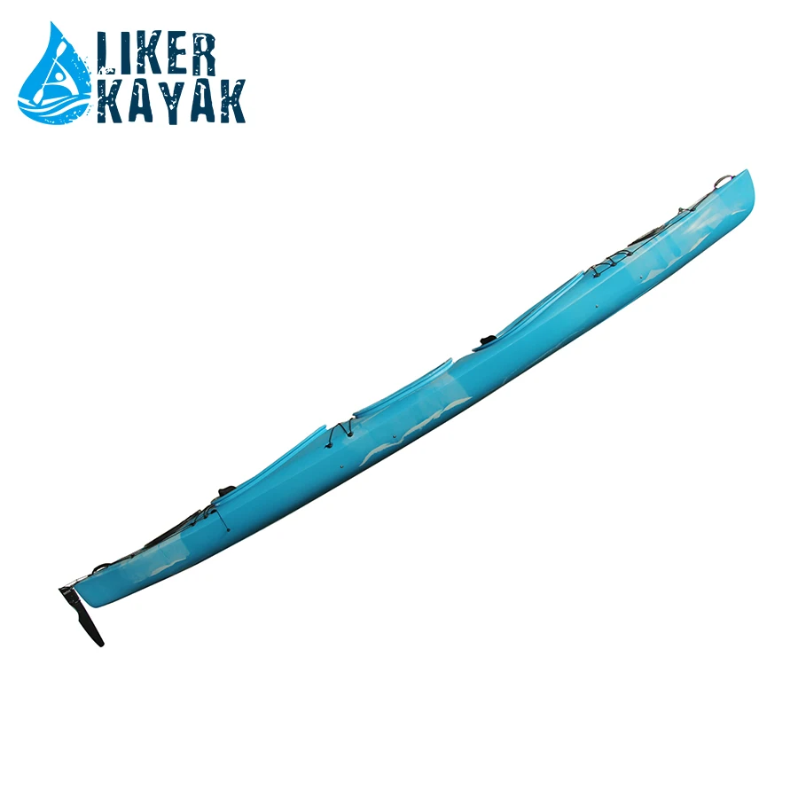 WEEKEND FUN 3 Person Sea Kayak Pesca plastic racing kayak with CE