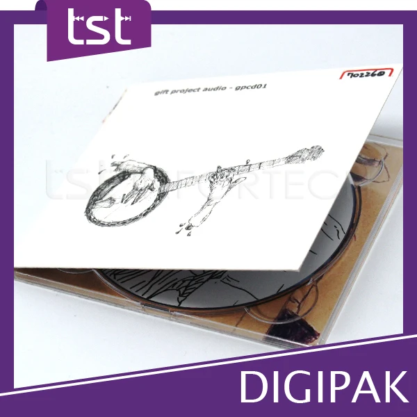 Высочайшее Качество CD Дигипак с Печати и Упаковки