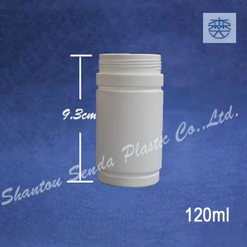 Shantou factory manufacturer white wholesale alibaba pill bottle 120ml with screw cap