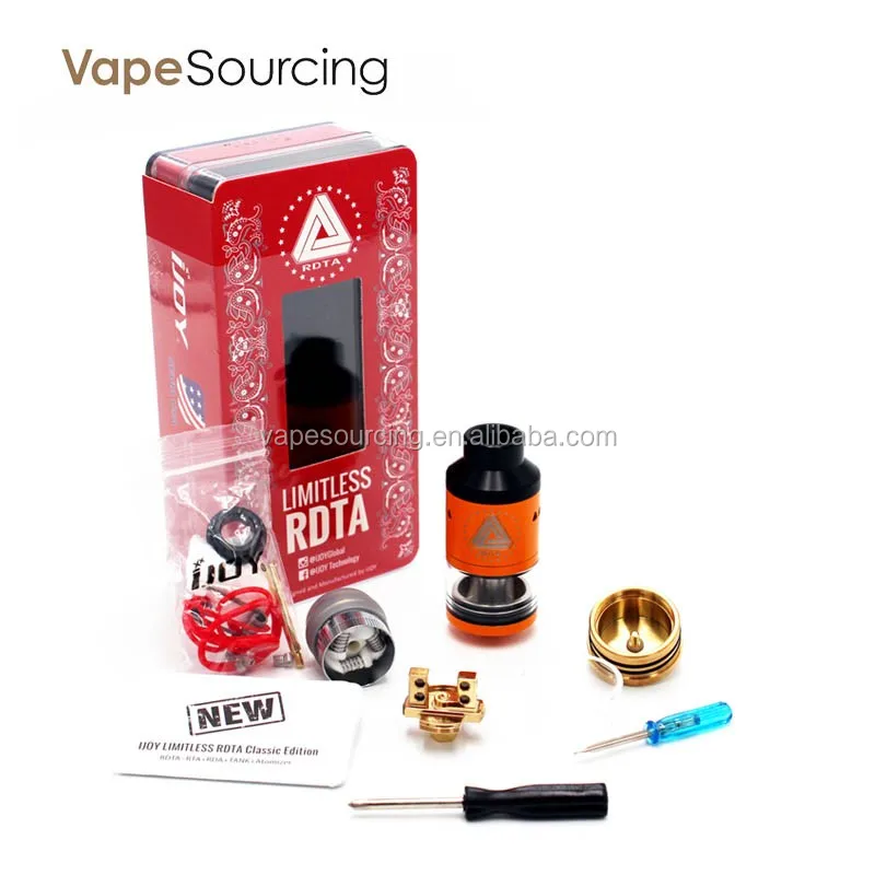 
Ijoy Factory Price Interchangeable Deck iJoy Limitless RDTA PLus, Limitless RDTA Classic Edition Tank 
