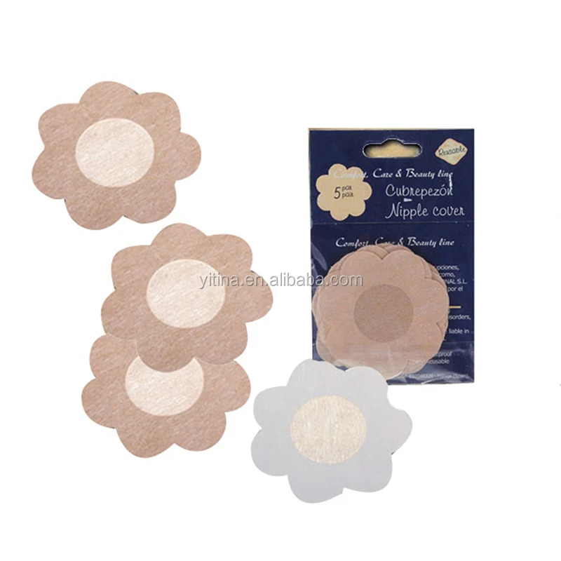
Wholesale one-off breast nipple pasties #ONC003 non-woven fabric women nipple cover 