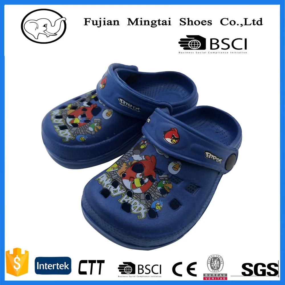 
eva kid garden clogs with cartoon 
