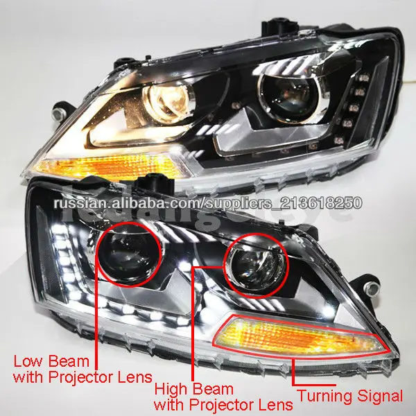 Фара Jetta Mk6 прокладки СИД новая для Vw Ldtype