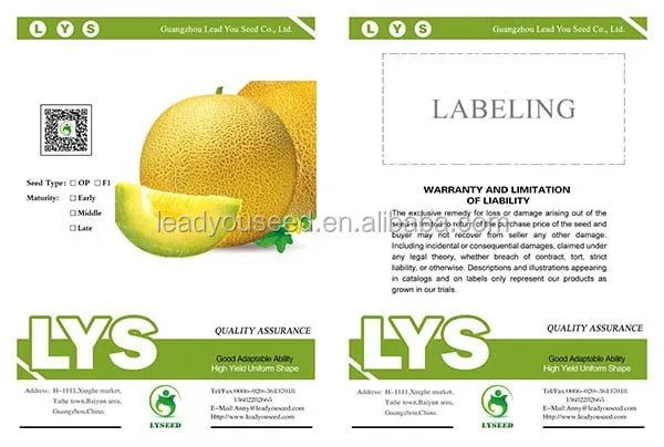 SM02 Chaozaofeng early maturity f1 hybrid sweet melon seeds, hybrid melon seeds