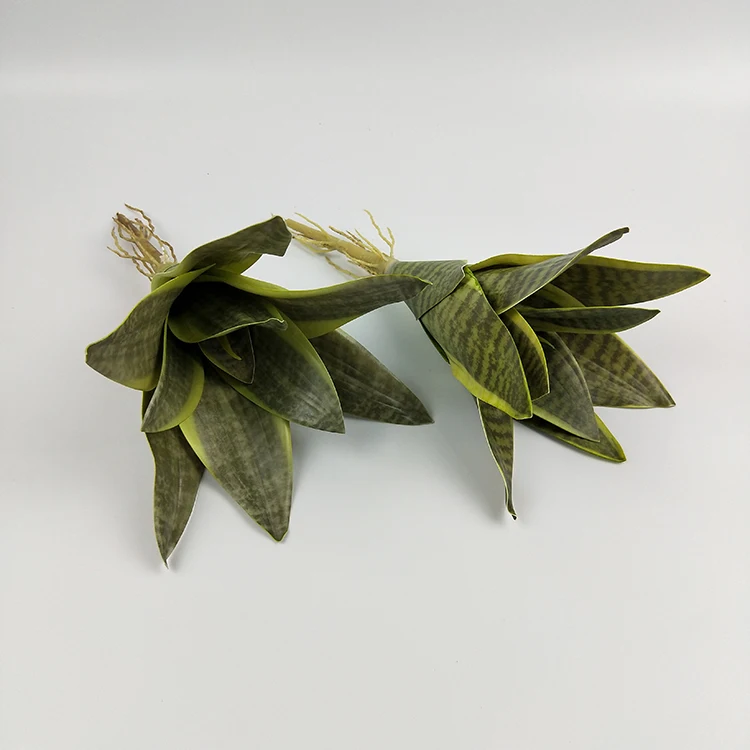Selling simulation PVC home decorative Sansevieria trifasciata Prain artificial plants