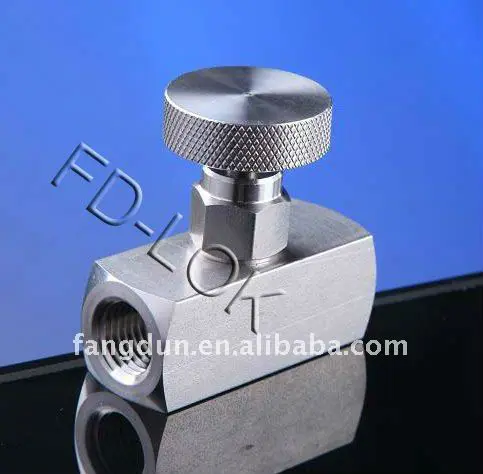 High Pressure Male x Female mini needle valve,ss 316 mini needle valve