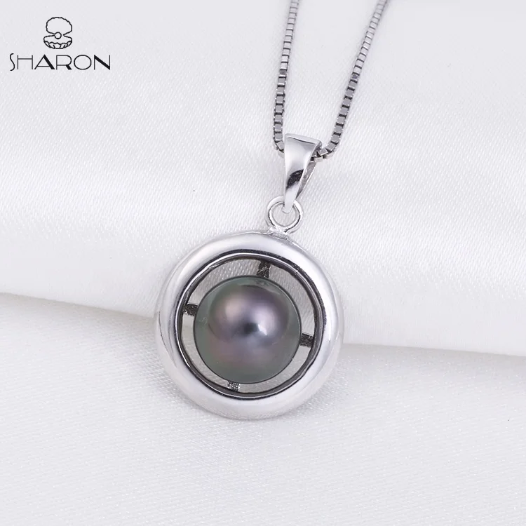 
China Jewelry Wholesale Silver Birthday Gift Pearl Natural Oyster Pearl Necklace For Women 