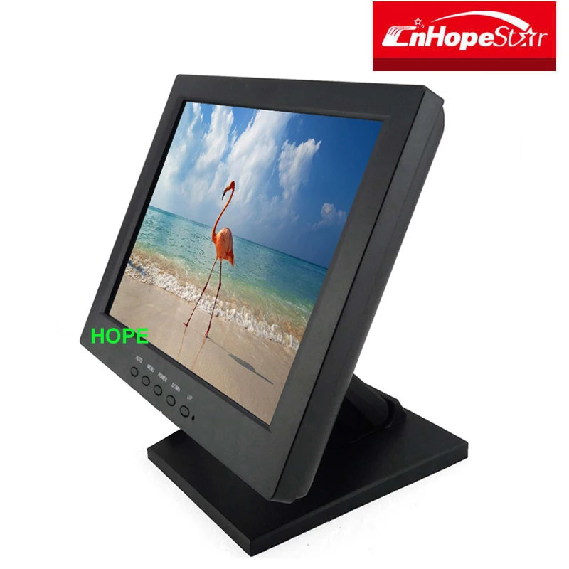Multifuncational 15 дюймов hdmi монитор с HDMI vga тв usb интерфейс