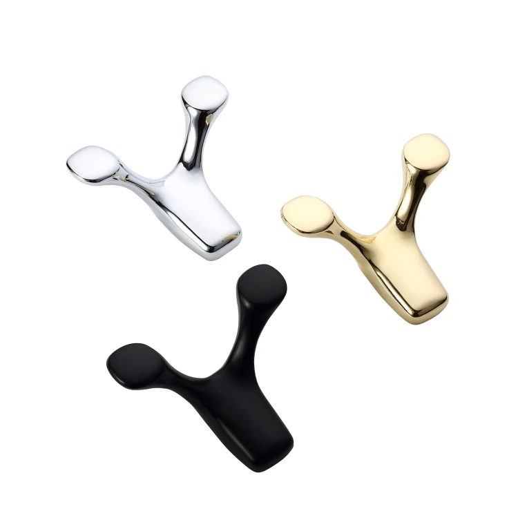Zinc alloy decorative coat hook wall clothes hook for wall