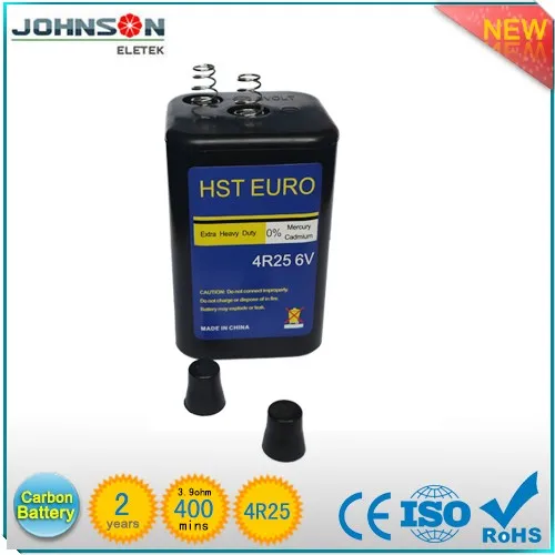 4r25 6V Traffic warning light battery 4lr25