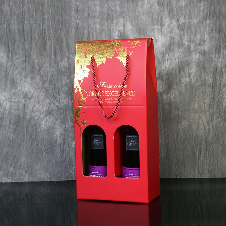 Printing Custom 6pack 4pack Bottles Beer Carrier Corrugated Cardboard Wine Box