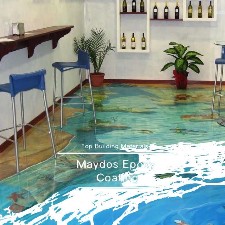 Scratch resistant 3D Epoxy clear resin flooring