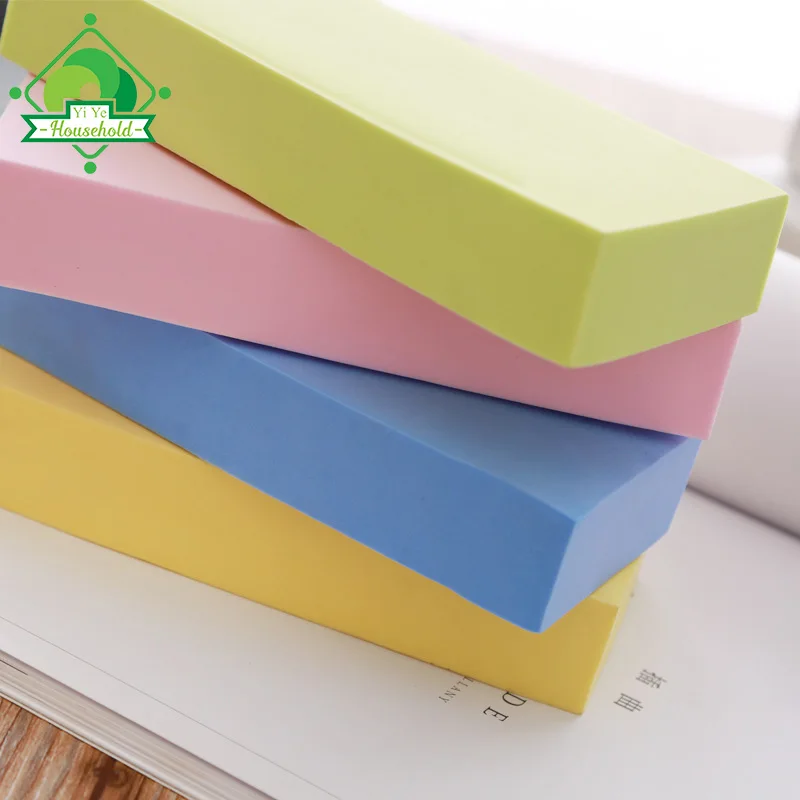 Easy to Hold Car Sponge with Printing, Car Sponge with Handle, Rectangle Shape Car Sponge Set