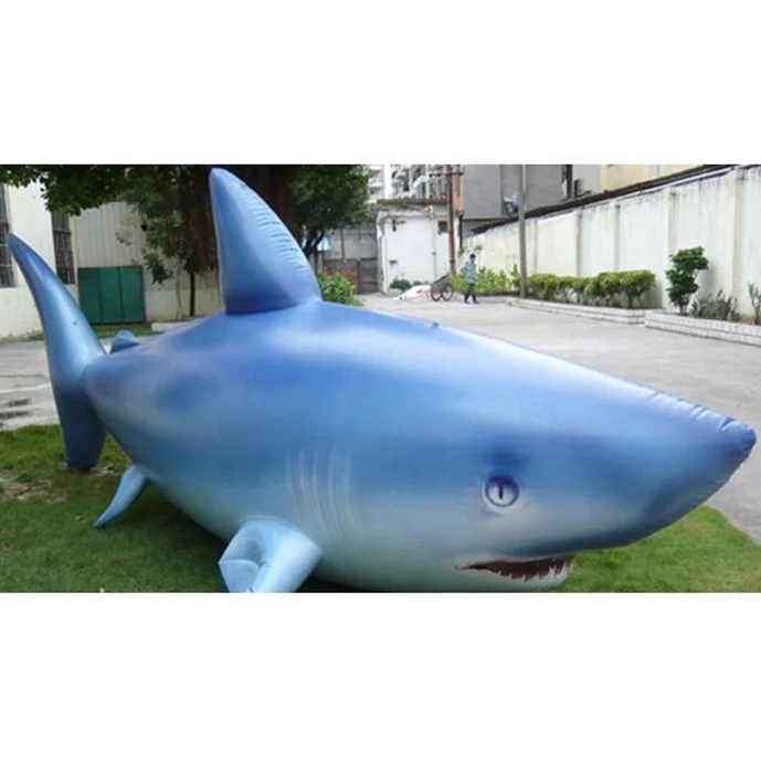 2023 Hot sale giant inflatable shark, shark inflatable for advertising