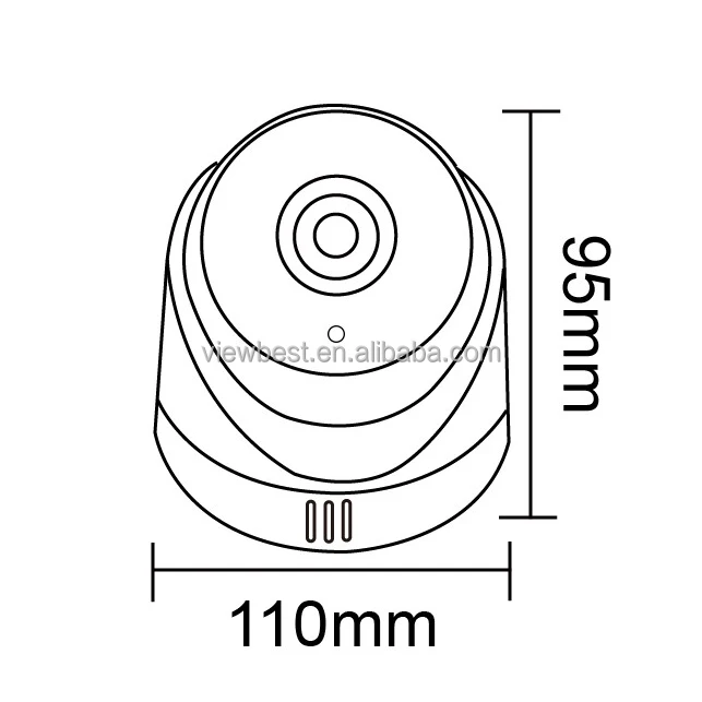 720P 1080P AHD Camera CCTV Video Monitoring Turret Dome Camera