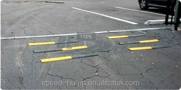 Road Safety PU Plastic Rumble Strip