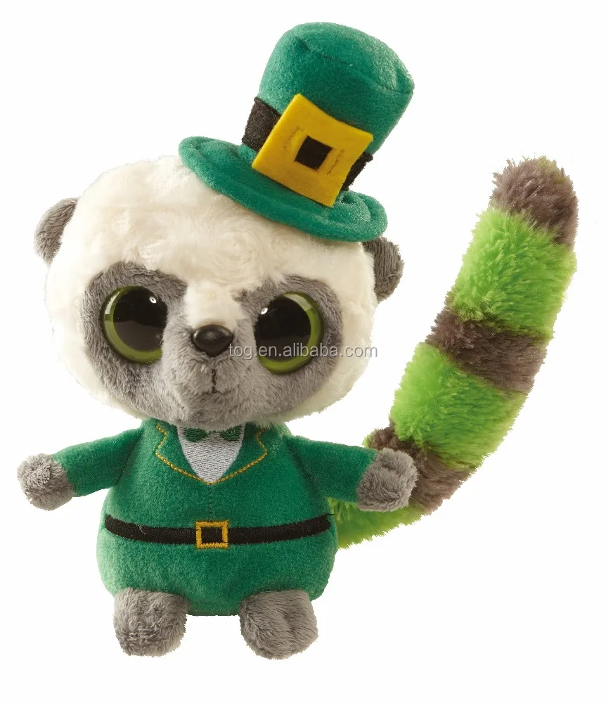 
OEM PP Cotton Uniform Police Man Doll Plush Cute Beaver Animal Toy 