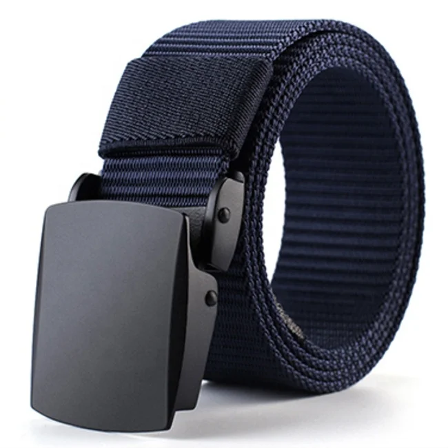 Мужской Тактический сетчатый ремень, нейлоновая холщовая тесьма с пряжкой из сплава