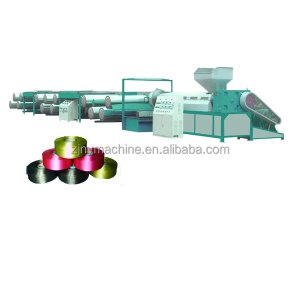 polyester flat tape film yarn making machine manufacture