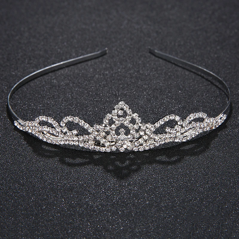 Rhinestone Princess Tiara Miss World Crown Accessories Jewelry