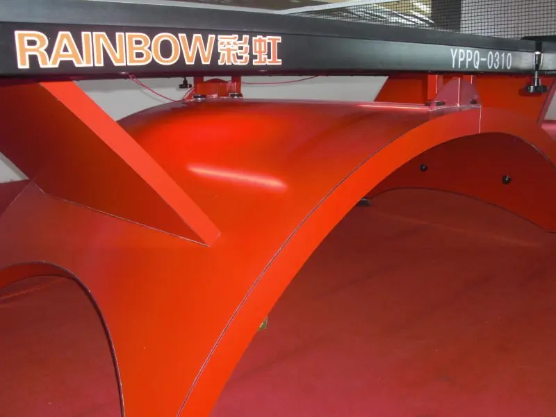 2020 Hot sale factory La Mesa de ping - pong table set 25mm MDF big rainbow indoor Tischtennis table tennis tables china