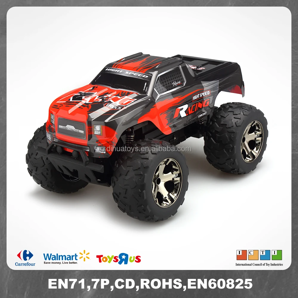 
2.4GHz Remote Control Monster Truck High Speed 15KM/h 1/10 Scale RC Car for Boy 