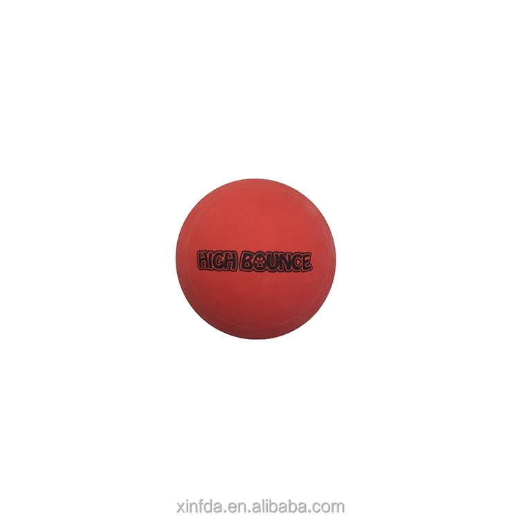Hot Sale Colorful 50mm 60mm Customized Brand High Bouncing Rubber Toy Ball