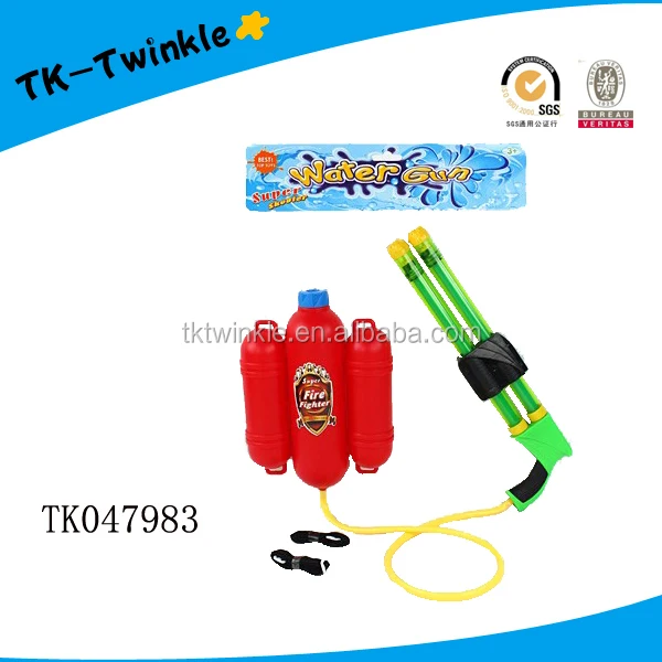 
Twinkle toy hot sell plastic backpack water gun 