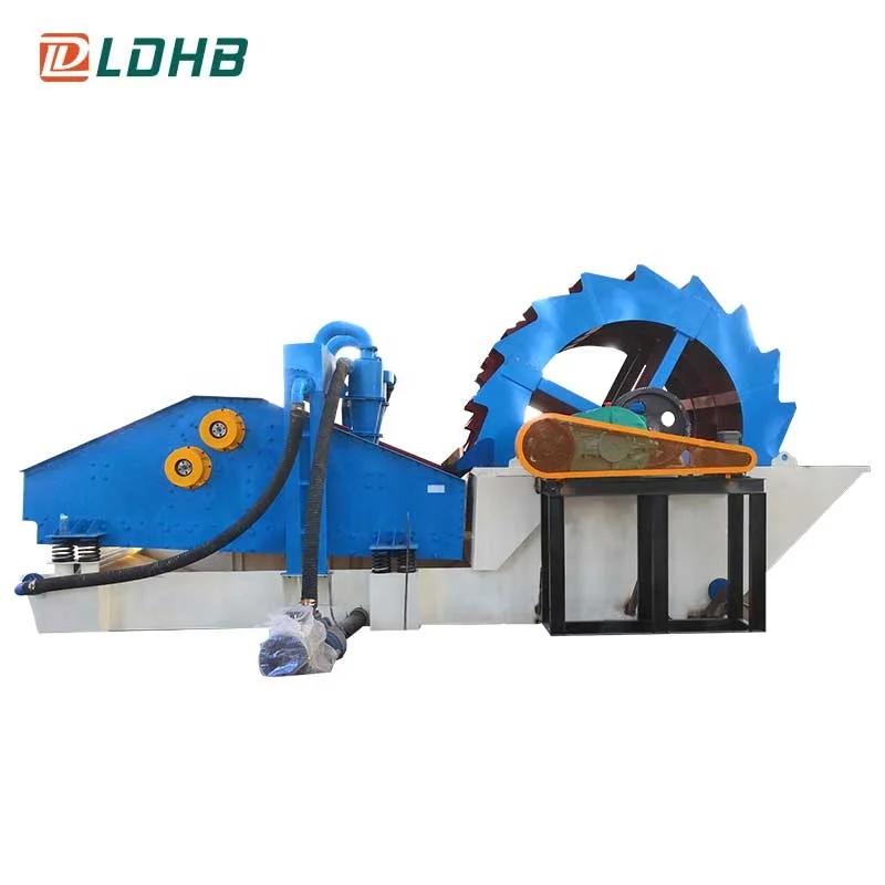 Multiple function portable sand washing plant mobile sand washing plant