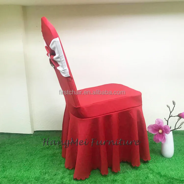 New Design Polyester Spandex Stretch Banquet Chair Cover for Wedding Party